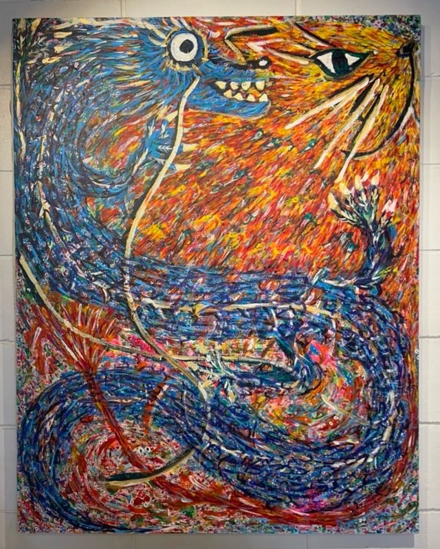 無邪気無敵 — painting by Konatsu Ishijima